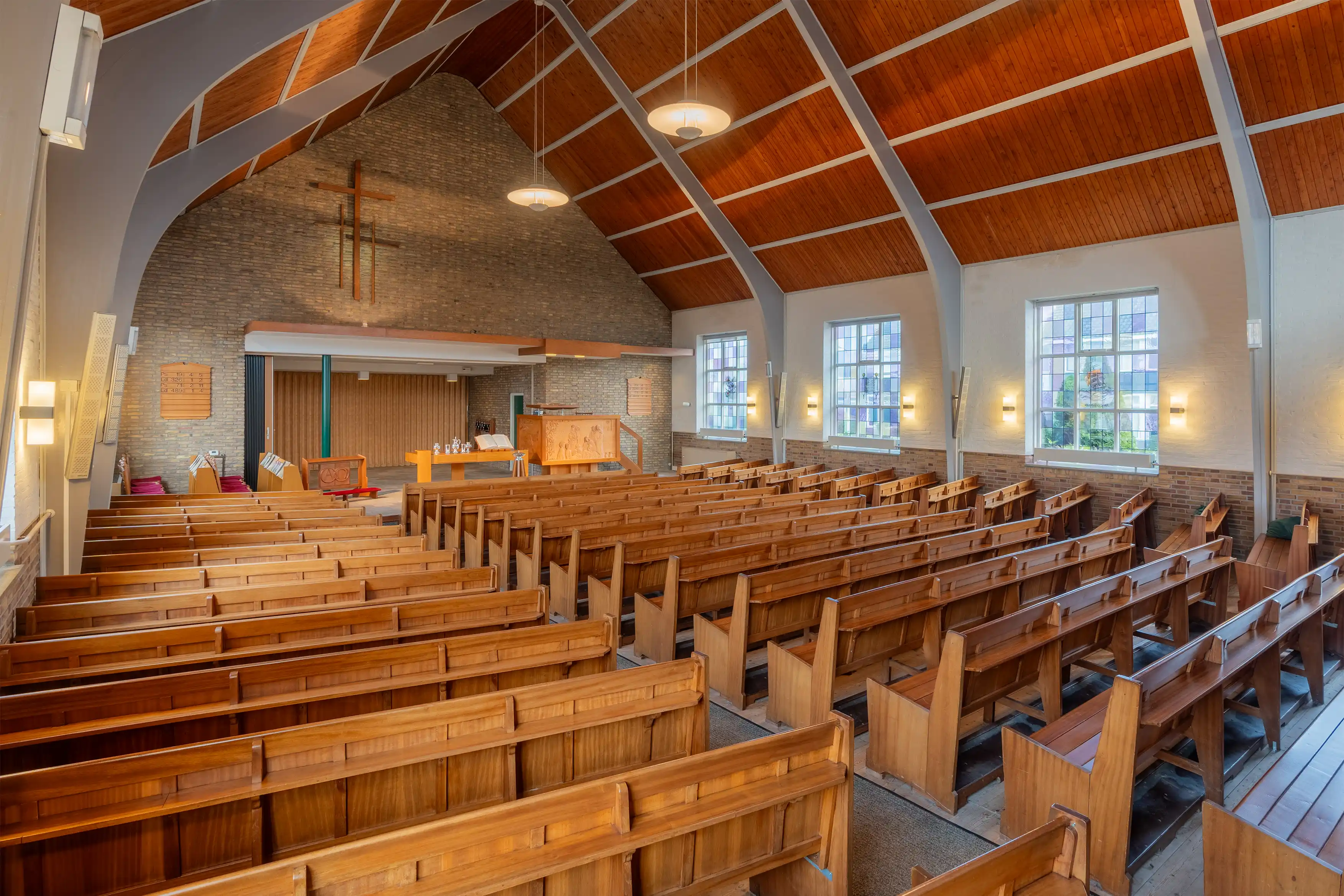 Binnenkant kerk Bethelkerk Moordrecht